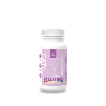 POKUSA CatLine Vitamins Multiwitamina dla kotów 90 tab